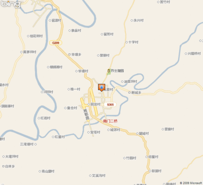 湘西土家族苗族自治州龙山县地图-36kb图片
