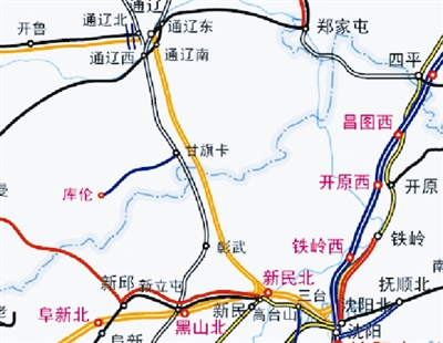通辽高铁站规划图图片