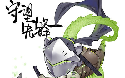 守望先锋半藏源氏兄弟同人_游戏壁纸_四季壁纸-378kb