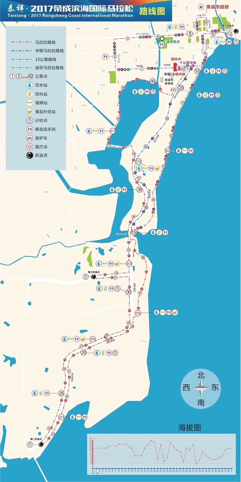 荣成市地图图片