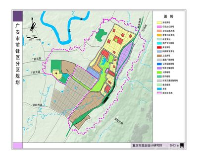 广安市前锋区规划图图片