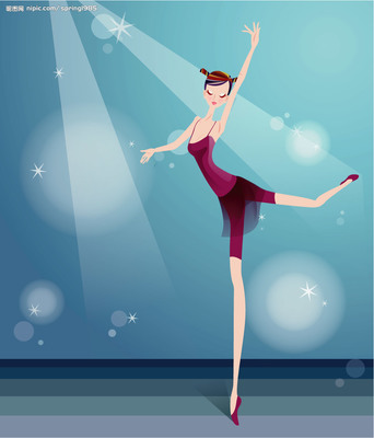 唯美舞蹈女生图