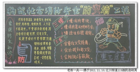 消防手抄报大全 消防手抄报内容简单 119消防手抄报内容
