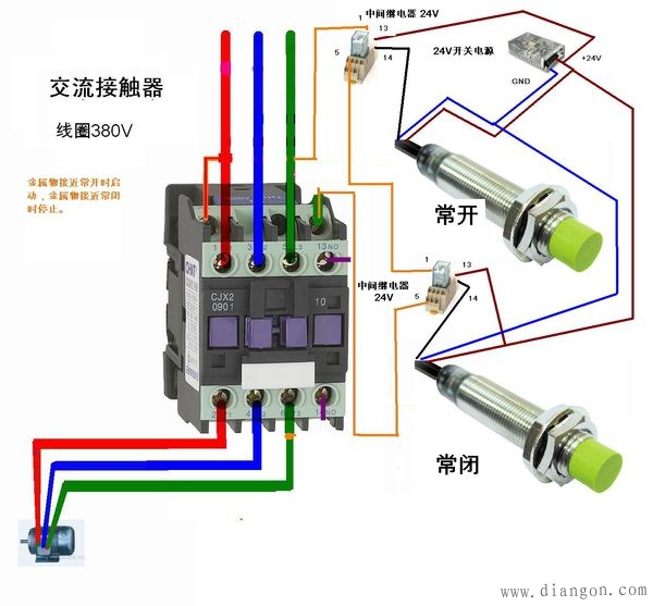 继电器 电磁阀_电磁继电器:_电磁继电器控制电磁阀