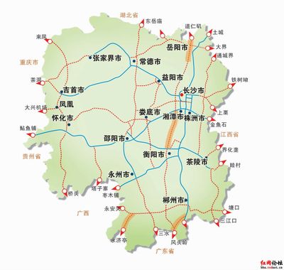 [湖南]随岳高速公路湖南段今起通车试运营(图)