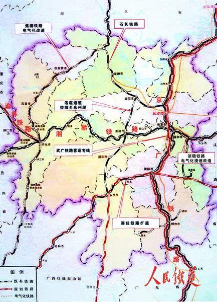 湖南省铁路交通地图_交通地图库_地图窝 高铁线路图 铁路线路图 国道图片
